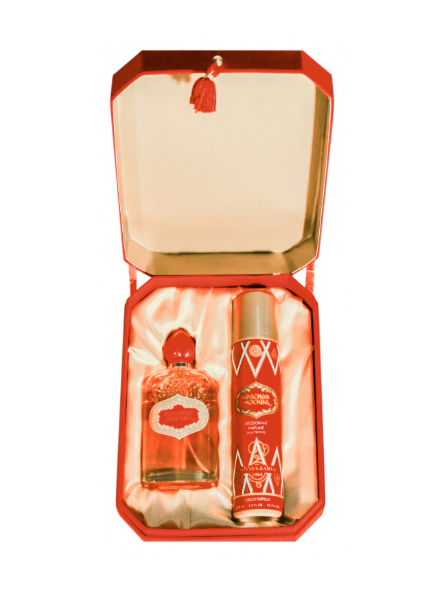 Другое Новая Заря Набор Красная Москва: парфюмерная вода 50 мл, дезодорант-спрей 75 мл для женщин